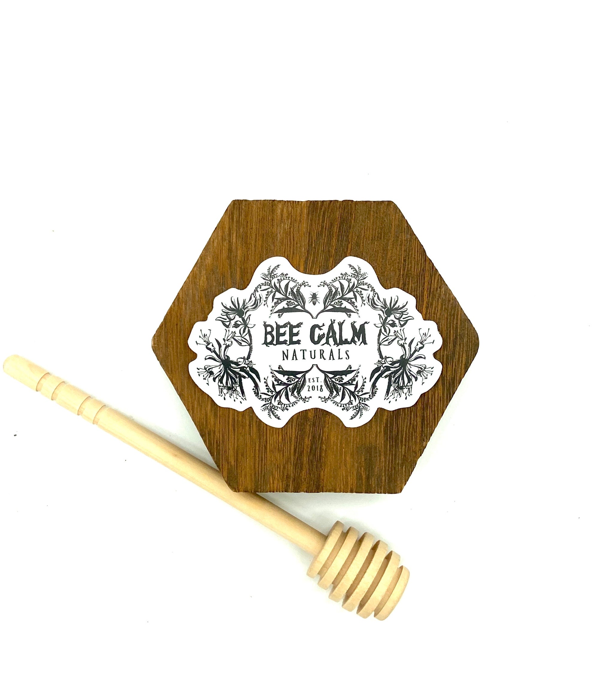 Bee Calm Naturals Logo Sticker